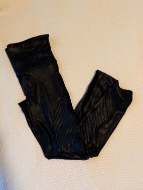 Spanx Moto Leggings Faux Leather